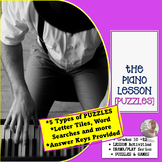 THE PIANO LESSON Puzzles