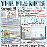 Solar System and Planets Research Templates Outer Space Pr