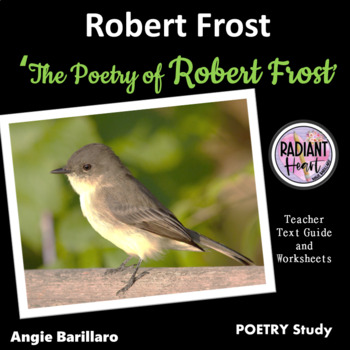 Preview of FROST THE POETRY OF ROBERT FROST HIGH SCHOOL POETRY UNIT Updated 2018