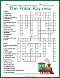 THE POLAR EXPRESS Crossword Puzzle Worksheet Activity