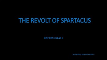 Preview of THE REVOLT OF SPARTACUS