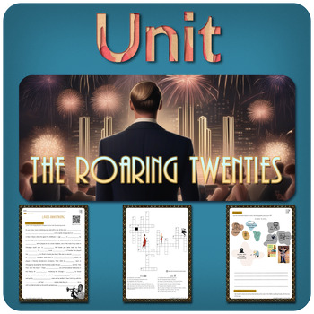 Preview of THE ROARING TWENTIES – A complete unit for ESL students!