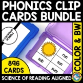 THE SCIENCE OF READING CENTERS BUNDLE PHONICS TASK CARDS W