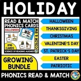THE SCIENCE OF READING CENTERS PHONICS BUNDLE TASK CARDS W