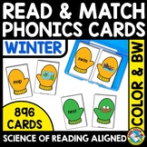 THE SCIENCE OF READING CENTERS PHONICS WINTER TASK CARDS W