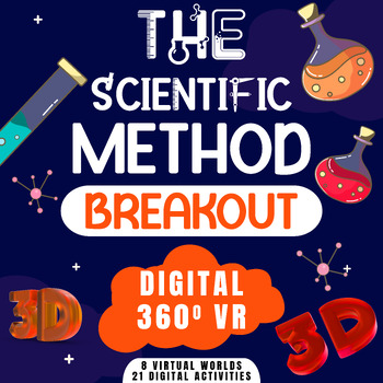 Preview of THE SCIENTIFIC METHOD 360 VR ESCAPE ROOM/BREAKOUT-STEM