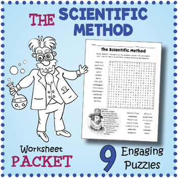 science word search teaching resources teachers pay teachers