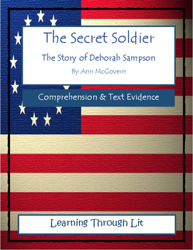 Preview of THE SECRET SOLDIER Story of Deborah Sampson - Comprehension (Answers Included)