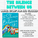 THE SILENCE BETWEEN US Novel Study (FULL UNIT!)