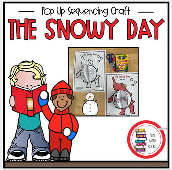 Preview of THE SNOWY DAY POP UP SEQUENCING BOOK CRAFT