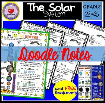 Preview of THE SOLAR SYSTEM- DOODLE NOTES