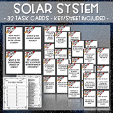 THE SOLAR SYSTEM ~ TASK CARDS
