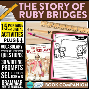 Preview of THE STORY OF RUBY BRIDGES activities READING COMPREHENSION - Book Companion