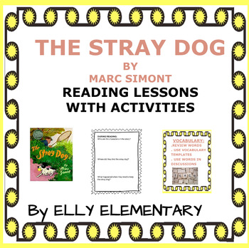 Preview of THE STRAY DOG by Marc Simont: READING LESSONS & ACTIVITIES UNIT