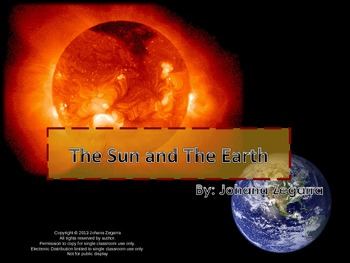 Preview of THE SUN AND THE EARTH