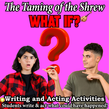 Preview of THE TAMING OF THE SHREW - 5 Fun Lesson Plans and In-class Group Assignments