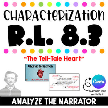 Preview of THE TELL-TALE HEART_CHARACTERIZATION LESSON