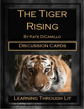 Preview of THE TIGER RISING by Kate DiCamillo - Discussion Cards (Answer Key Included)