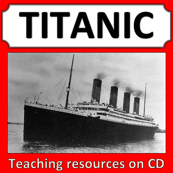 Preview of THE TITANIC thematic unit -POWERPOINTS, Topic