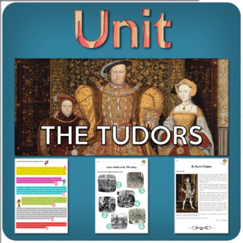 Preview of THE TUDORS – A complete unit for ESL students!