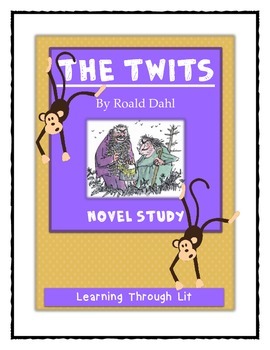 Preview of THE TWITS Roald Dahl - Comprehension & Text Evidence (Answer Key Included)