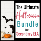 THE Ultimate High-interest Halloween Bundle for Secondary ELA