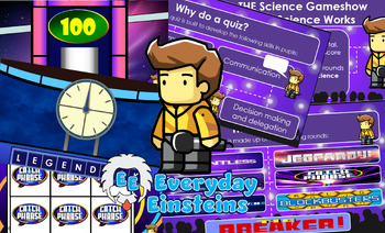 Preview of THE Ultimate Science Quiz Show Game- How Science Works & The Scientific Method