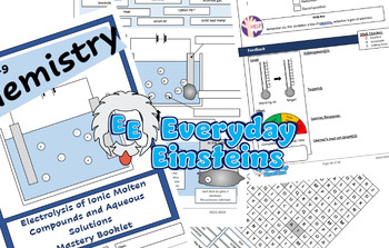 Preview of THE Ultimate Taskbook: GCSE Chemistry Electrolysis