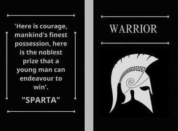 Preview of THE WARRIOR BOOK
