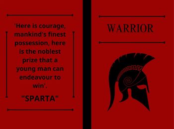 Preview of THE WARRIOR  BOOK OF NOTES
