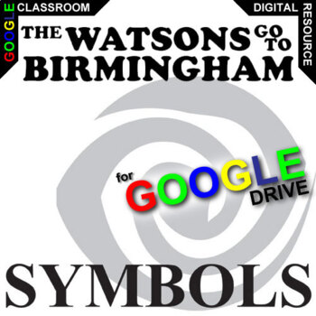 Preview of THE WATSONS GO TO BIRMINGHAM Symbols Analysis Activity DIGITAL