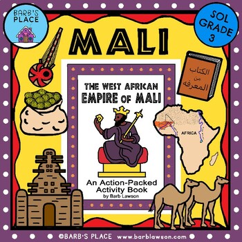 Preview of THE WEST AFRICAN EMPIRE OF MALI: Action-Packed Activity Book