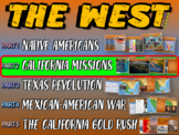 THE WEST! (PART 2: CALIFORNIA MISSIONS) visual, textual, e