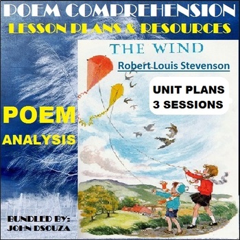 Preview of THE WIND BY ROBERT LOUIS STEVENSON - UNIT PLANS AND RESOURCES