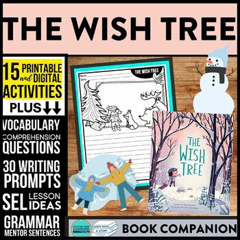 Preview of THE WISH TREE activities READING COMPREHENSION - Book Companion read aloud