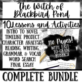 THE WITCH OF BLACKBIRD POND | Novel Study | Unit Bundle 10