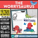 THE WORRYSAURUS activities READING COMPREHENSION worksheet