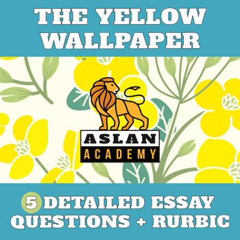Preview of THE YELLOW WALLPAPER — Literary Essay Assignment