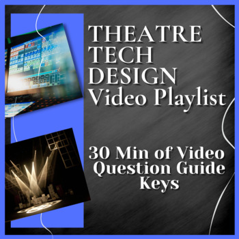 Preview of THEATRE DESIGN VIDEOS | Guided Questions| 30 MINUTES