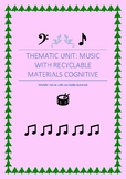 THEMATIC UNIT: ORFF MUSIC WITH RECYCLABLE MATERIALS
