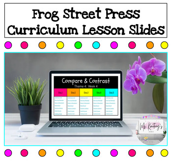 Preview of THEME 4 BUNDLE | Frog Street Press | Lesson Slides, Theme 4 | BUY 3 GET 1 FREE!