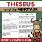 Greek Mythology Reading Comprehension THESEUS AND THE MINOTAUR