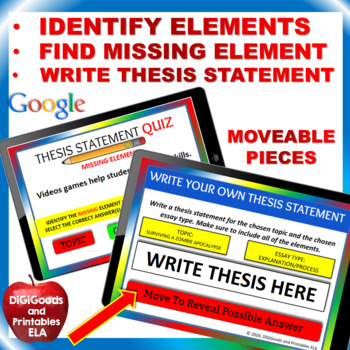 thesis google definition