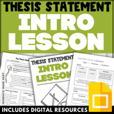 Thesis Statement Mini Lesson Plan - Thesis Statement Templ