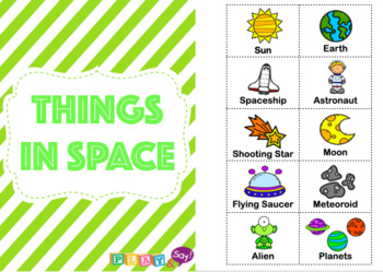 Preview of THINGS IN SPACE - AN INTERACTIVE STORY + BOOM CARDS