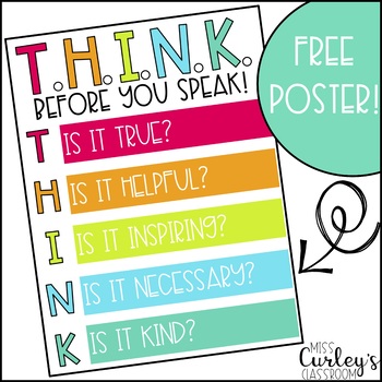 Speak When You Are Angry  Classroom Motivational POSTER 