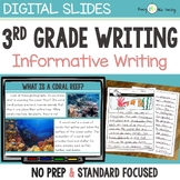 3RD GRADE EXPLICIT INFORMATIVE WRITING CURRICULUM WITH PROMPTS