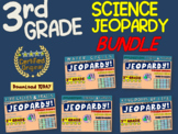 THIRD GRADE SCIENCE JEOPARDY BUNDLE! Water Cycles, Kingdom