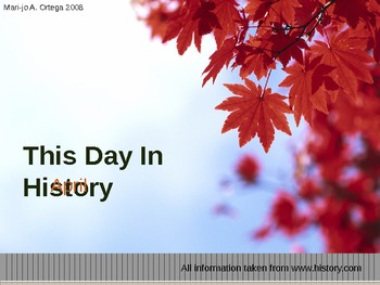 Today in History Slideshow