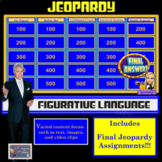 THIS IS JEOPARDY! Figurative Language Jeopardy (Inc. Final
